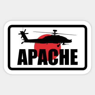 Japan AH-64 Apache Patch Sticker